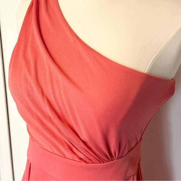 Diane von Furstenberg Epana Rose/Coral Silk Blend Faux Wrap Dress 8 NWT $325 - Picture 2 of 9